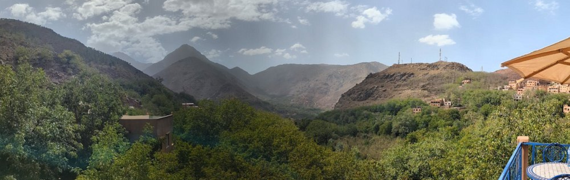 Massif de l'Atlas, les trois vallées et des chutes d'eau - Promenade à dos de chameau à Marrakech