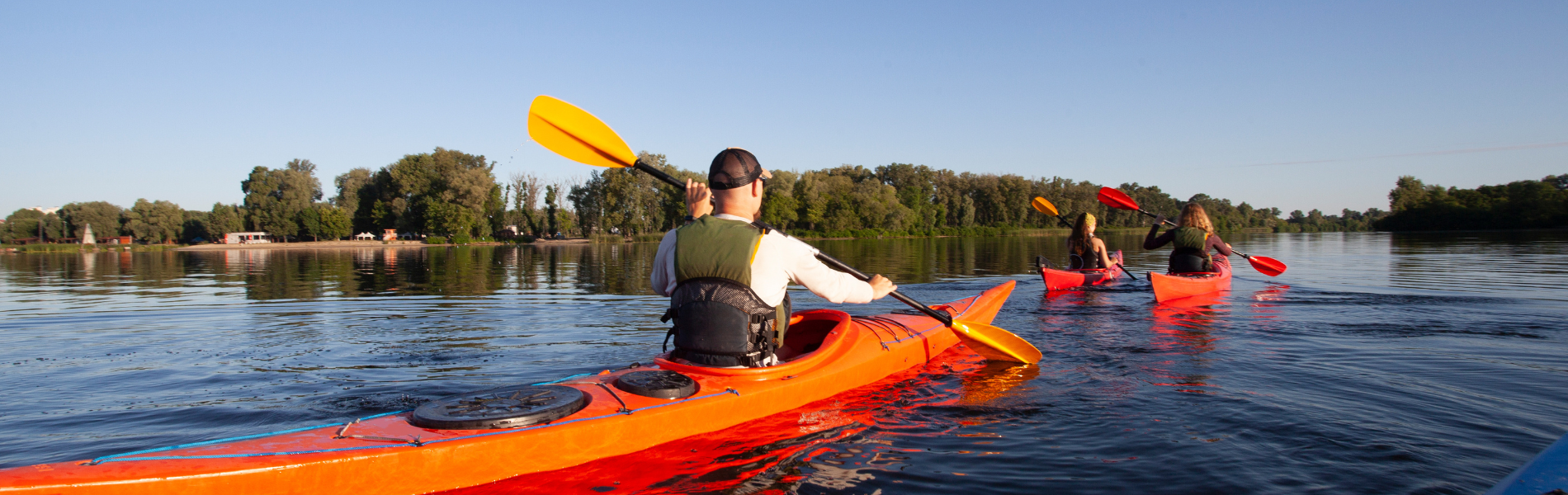 Sortie Kayak avec le Yacht Club