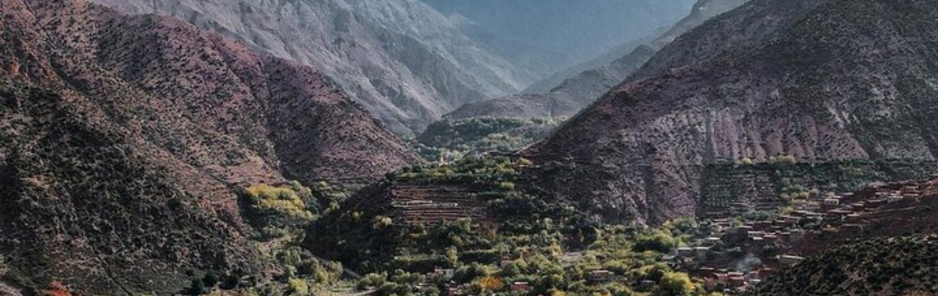 villages berbères et aux cascades de la vallée de l'Ourika